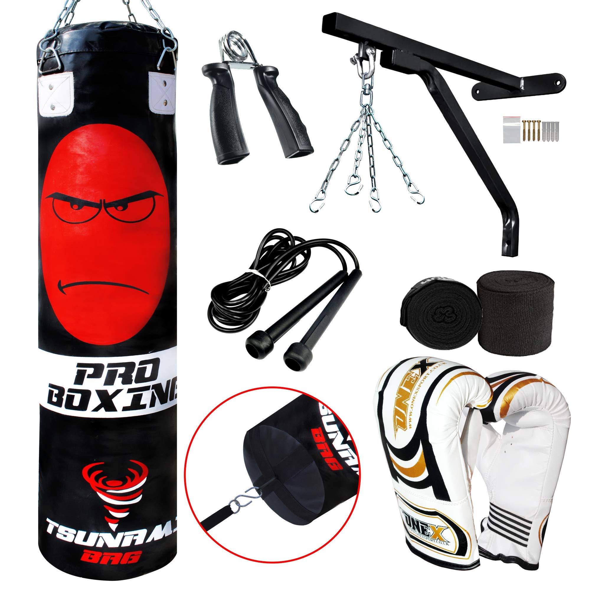 Buy ONEX Sunami Medicine series 5 FT Filled Heavy Punch Bag Set, Chains