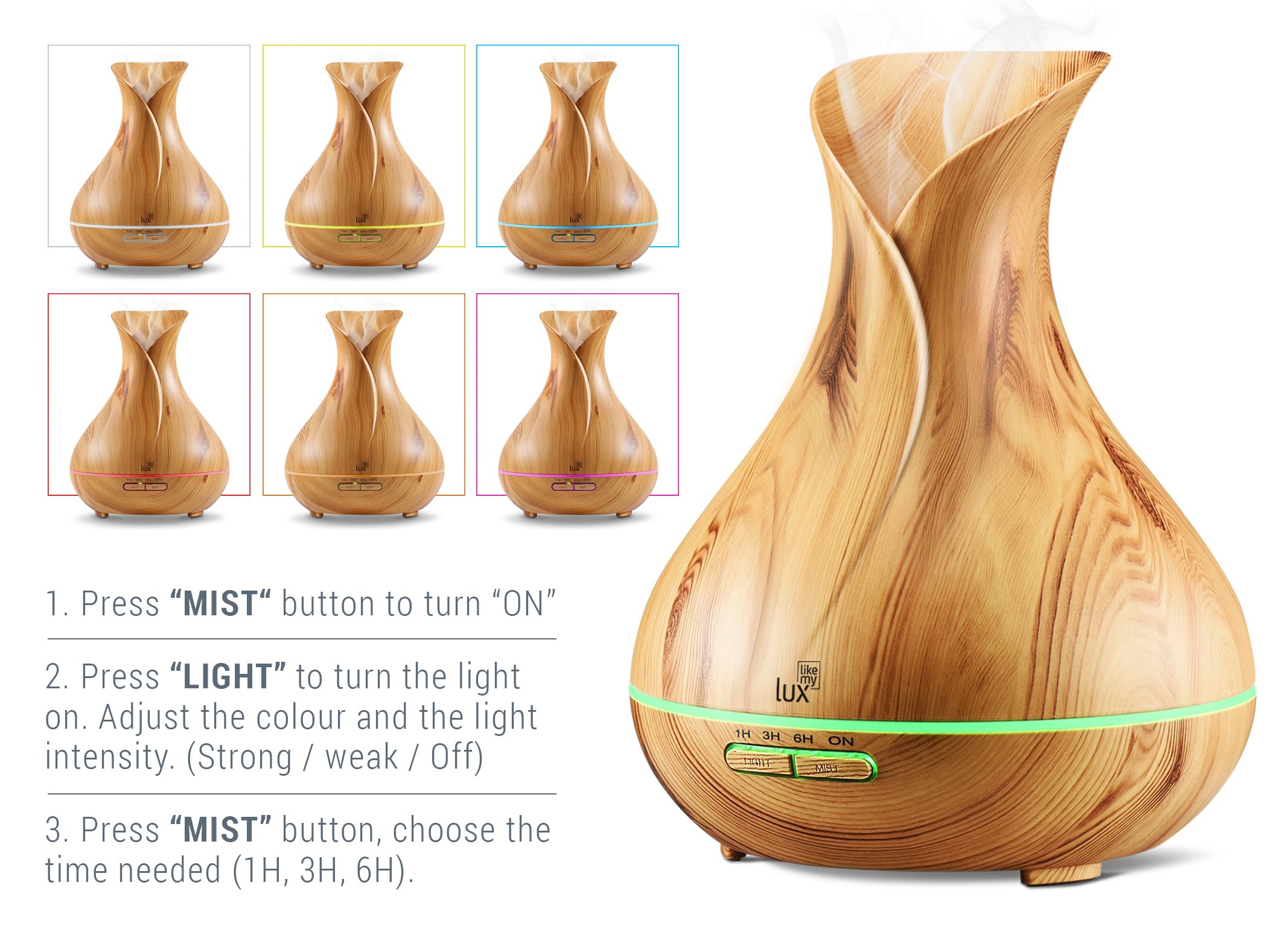 Diffusore di aromi. marrone