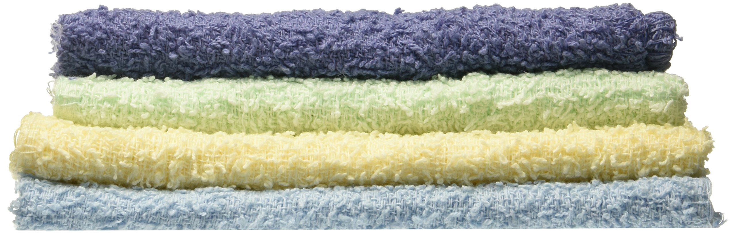 7414 12PK Rainbow Wash Cloth