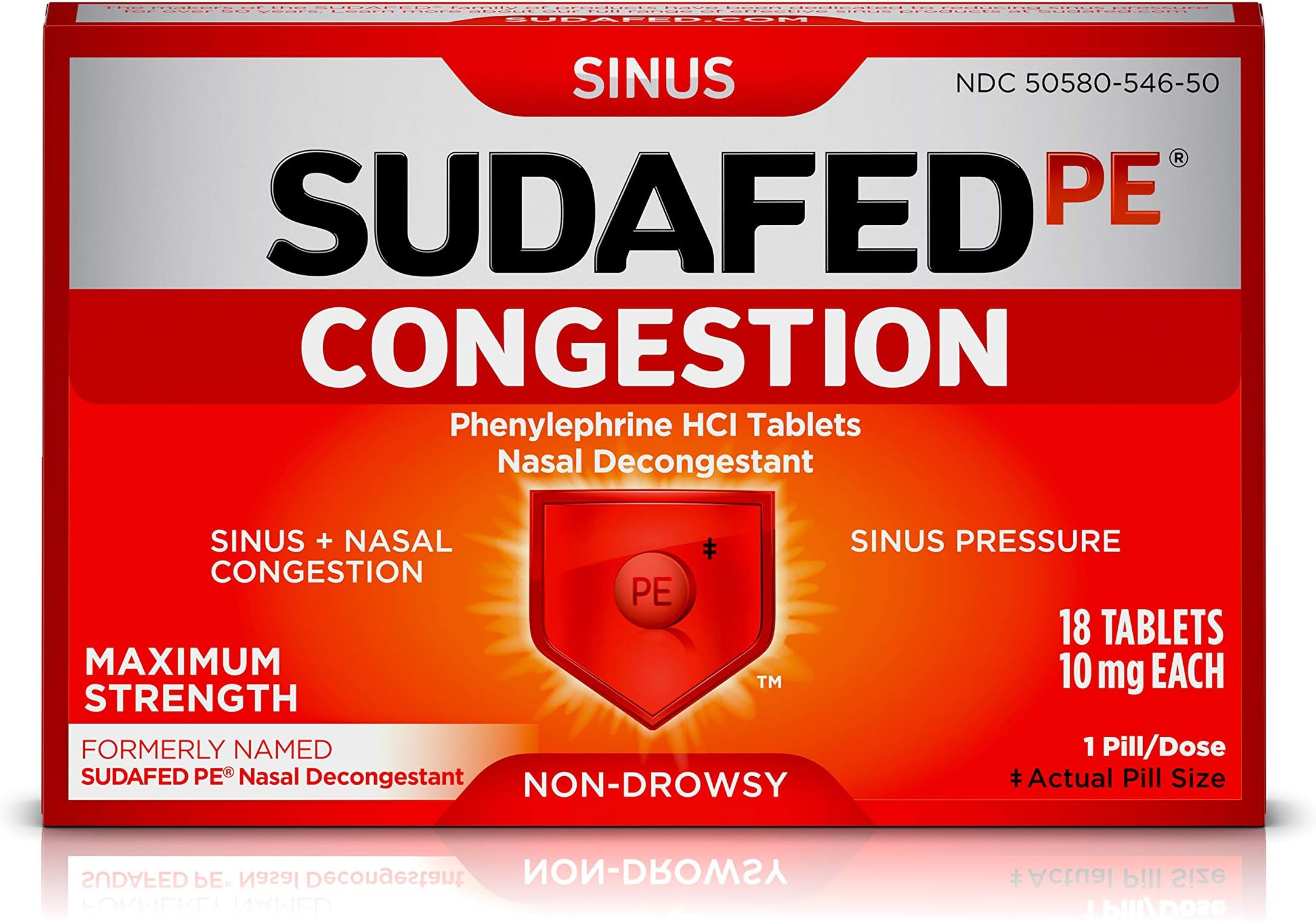 PE CONG TABS 18 COUNT (Pack of 2)