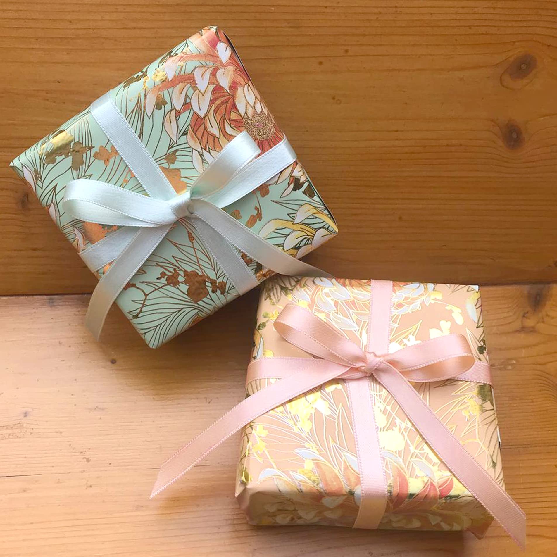 Nastro Taffetà APRICOT 3m X 4cm - Decorativo In Tessuto Per Regali, Fai Da Te, Matrimonio - Colore Pastello - 3
