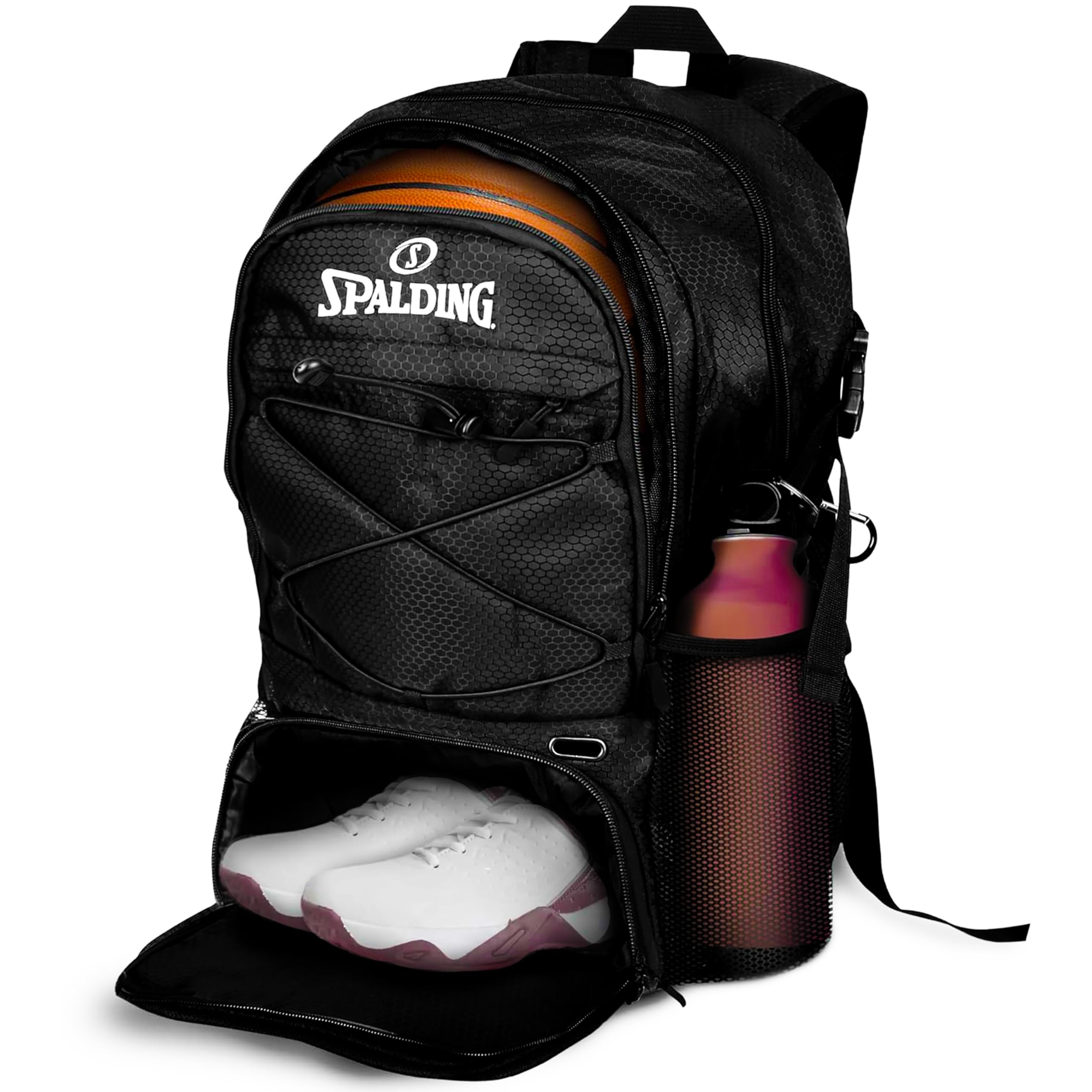 Basketball Backpack Sports Bag Ultimate Edition | Large Black Backpack with Shoe and Ball…