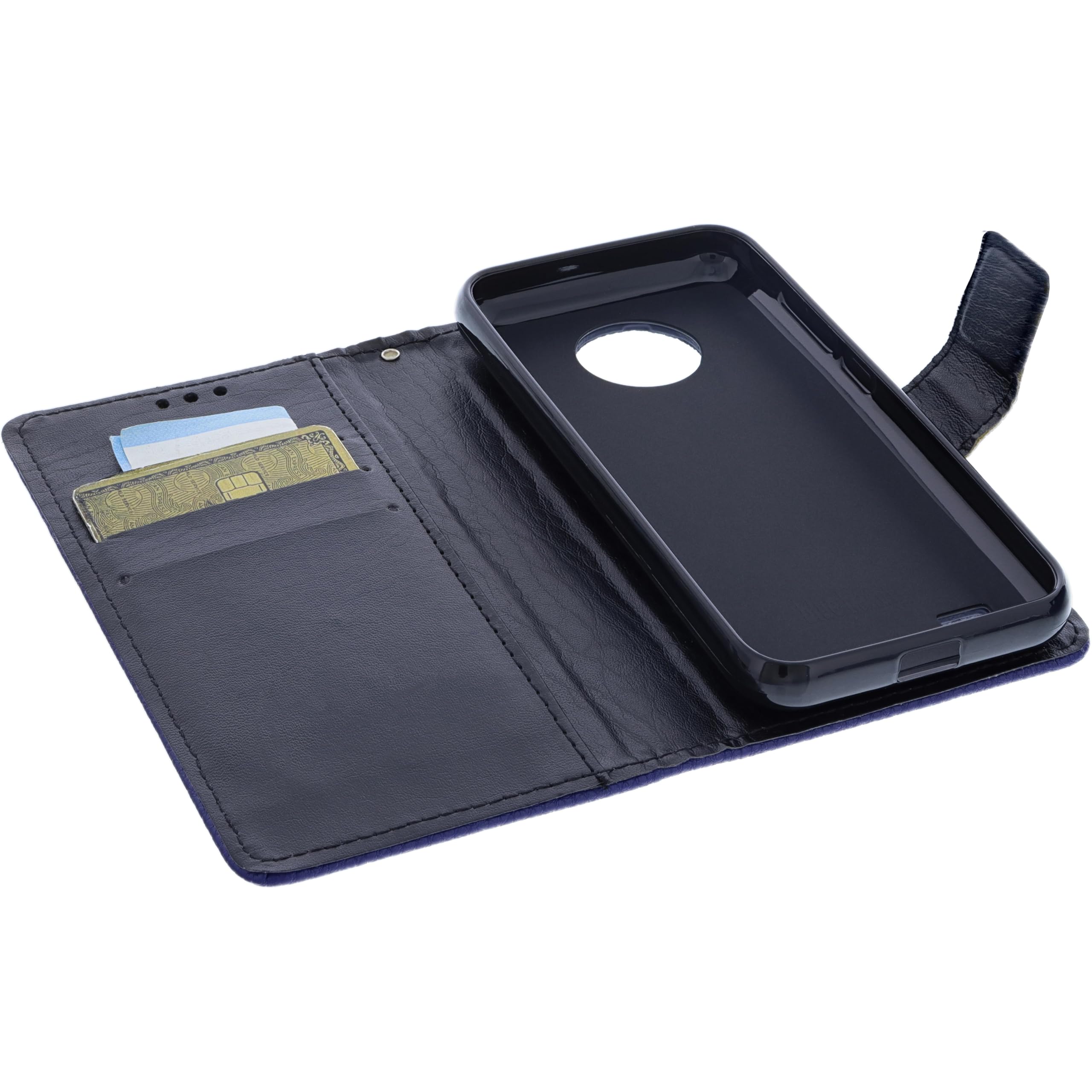 Custodia compatibile con Omnipod 5 PDM controller blu/azzurro con apertura per la fotocamera