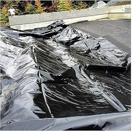 Image XUNMAIFLB Pond Liner, Black Heavy Duty Pond Liner Protection for Small Ponds, Fish Ponds, Garden Fountain, 40s, 6x8M(20x26ft) Image XUNMAIFLB Pond Liner, Black Heavy Duty Pond Liner Protection for Small Ponds, Fish Ponds, Garden Fountain, 40s, 6x8M(20x26ft)