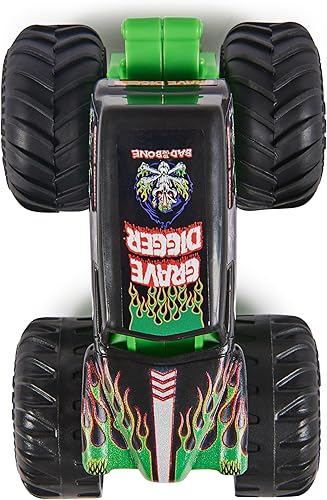 Miniatura 7 de Monster Jam Vehículo de control remoto 1 a 64 Grave Digger