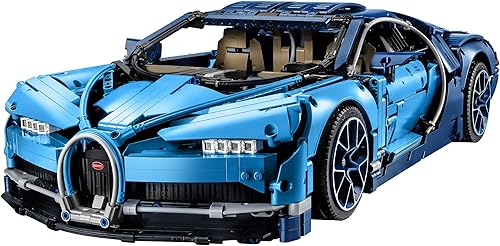 LEGO 42083 Technic Bugatti Chiron - Kit de construcción de auto de carrera y juguete de ingeniería, automóvil deportivo coleccionable para adultos