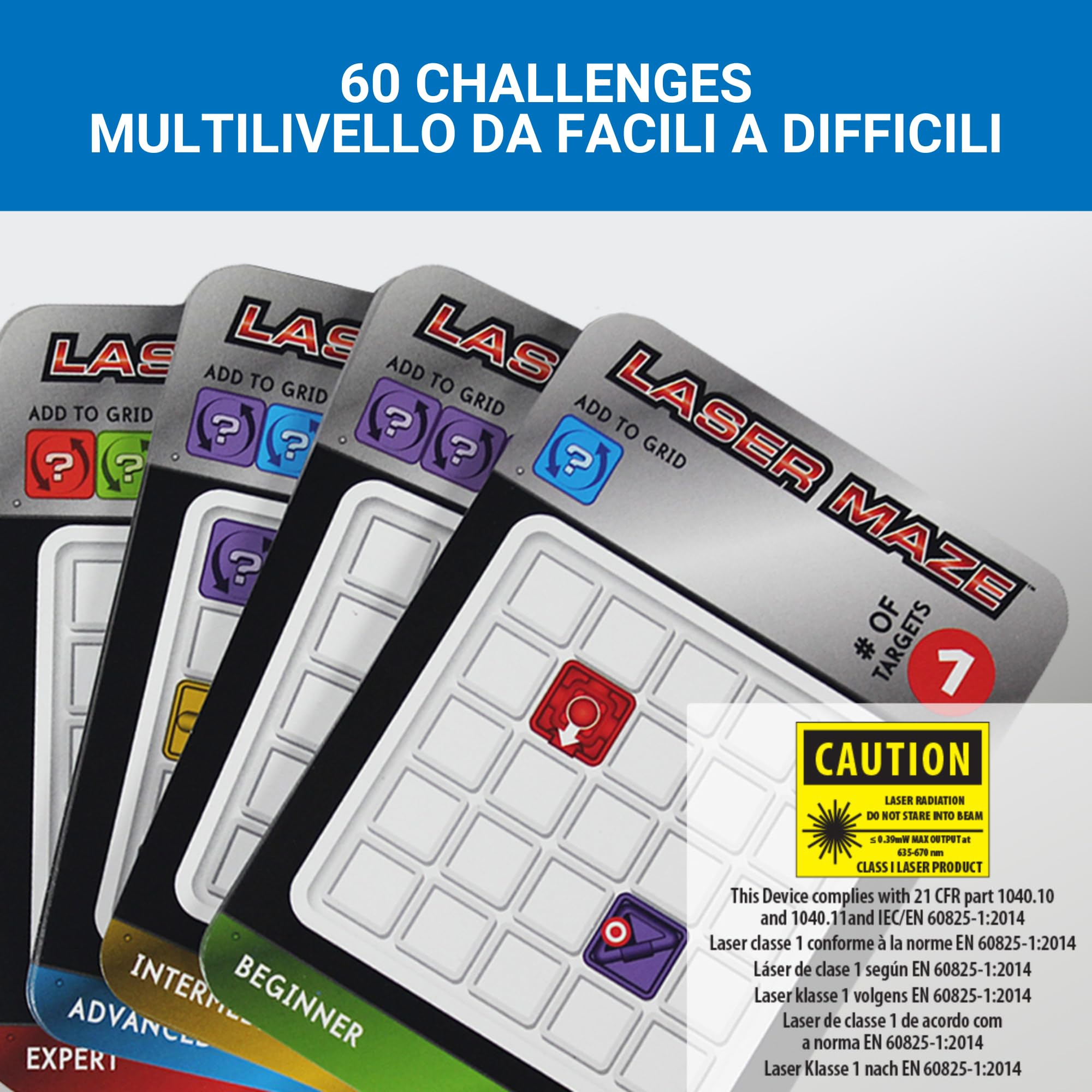 Thinkfun 76340 Laser Maze, Gioco di Logica, 1+ Giocatori, Età 8+
