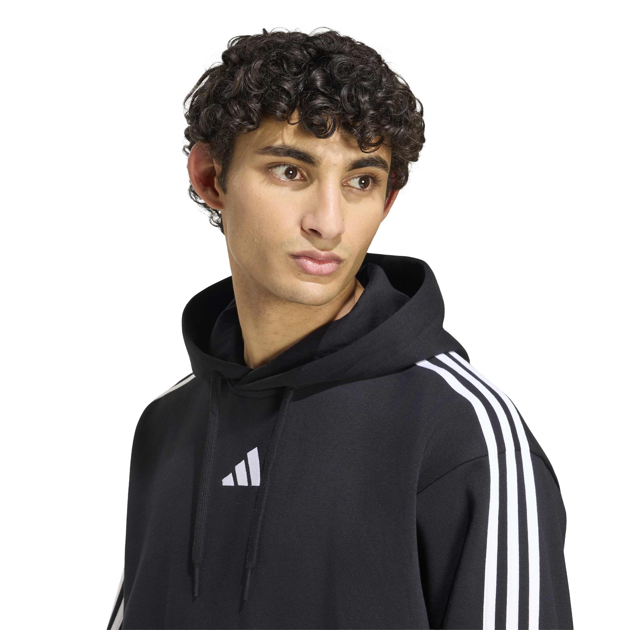 Adidas Herren Essentials 3-Stripes Fleece Hoodie Kapuzenpullover (1er Pack)
