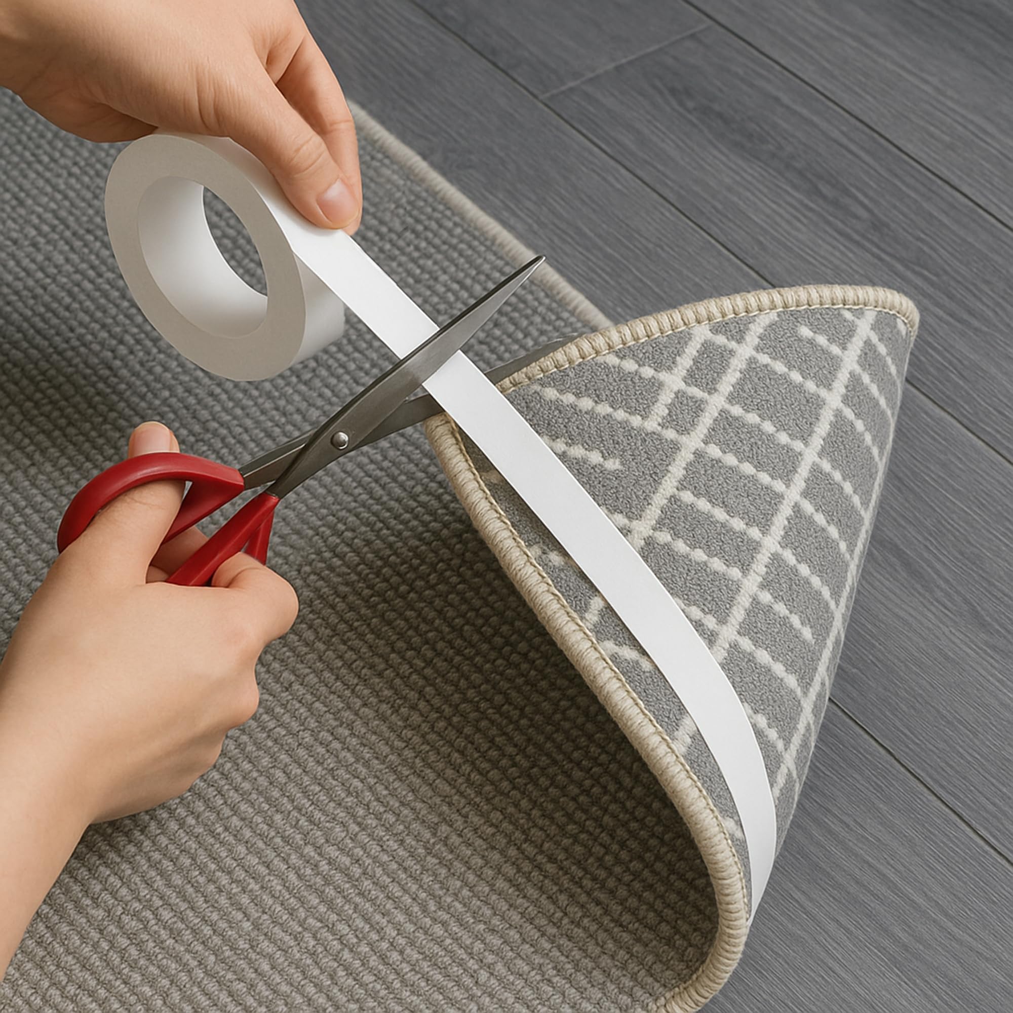 Shark Adhesives Double Sided Grip Tape for Carpets and Rugs 20m Roll- Strong Double-Sided Sticky Tape - Image 3