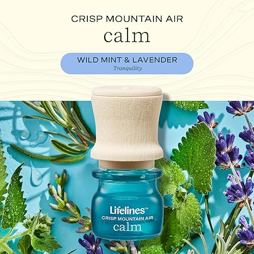 Miniatura 4 de Lifelines Stacking Stones Aromatherapy Diffuser - Calming Sensory Oasis with Mesmerizing Aromatic Mist & Auto-Shut Off Features - Includes Essential