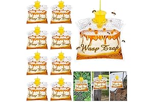 8-Pack Disposable Bee Catcher Trap Outdoor