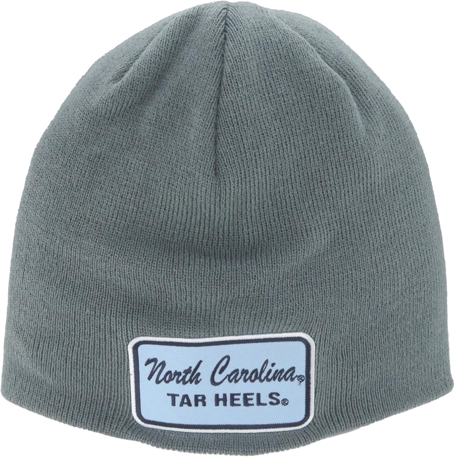 ZHATS NCAA Officially Licensed Beanie Edge Patch Brick Gray
