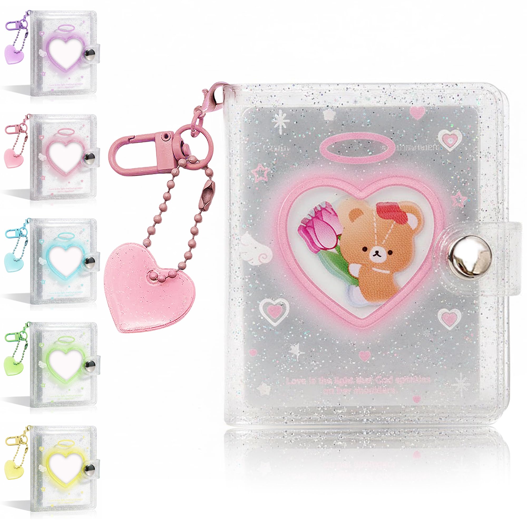 sold out⭐️ミニシール帳　完成品　ハートチャーム2個付きNo.5 Amazon | GOKEI ミニ シール帳 【5個セット】 ミニアルバム