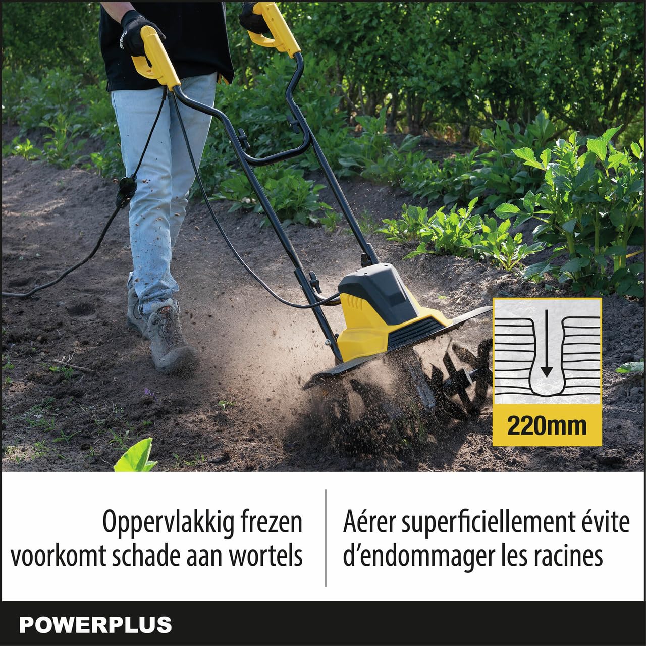 Powerplus Motoazada POWXG72010-1500W con sólo 10200 g
