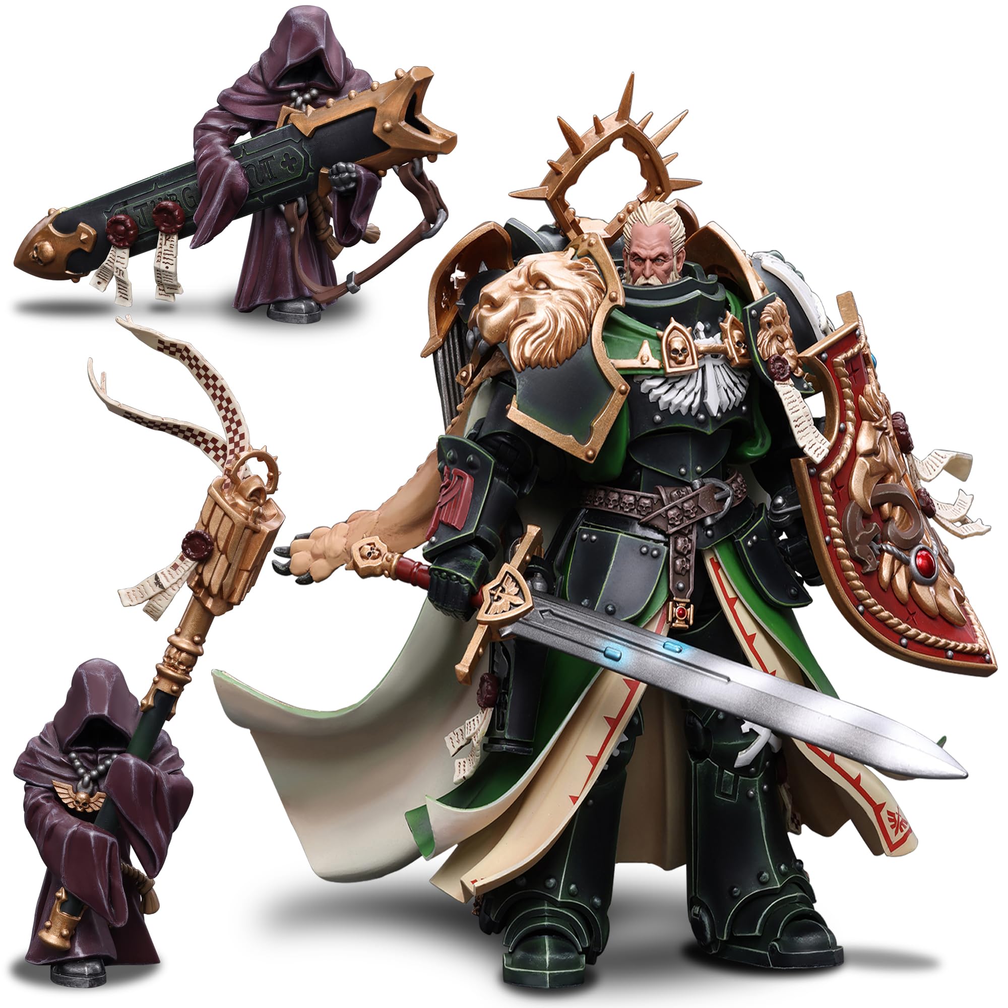 Amazon.com: JOYTOY Warhammer 40,000 1/18 Action Figure Dark Angels