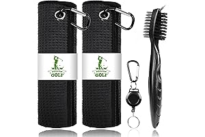 ATTRACTIVE Golf Towels: The Ultimate Cleaning Companion for Golfers of All Skill Levels!