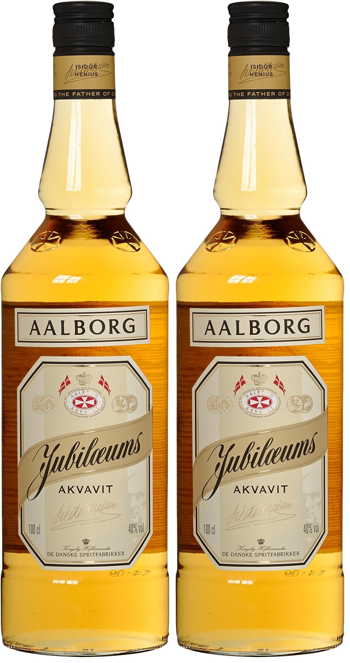 Aalborg Jubiläums Akvavit (1 x 1 l) (Packung mit 2)