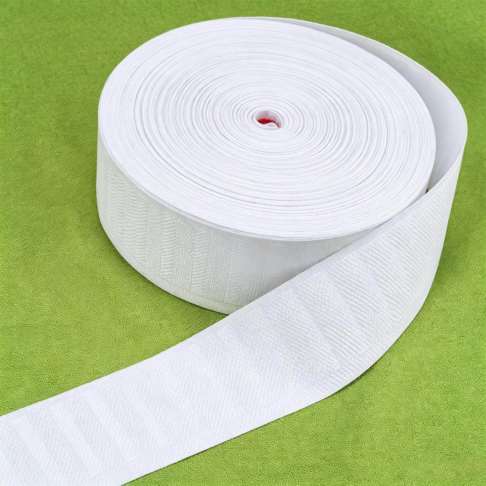 Ruban de rideau de 80 m - 75 mm - À coudre - Pour crochets de rideau