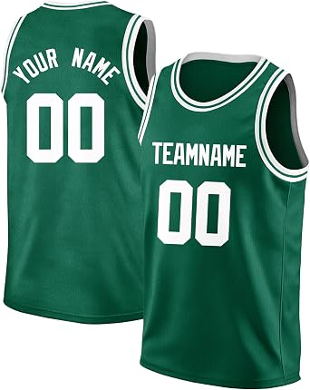 Custom Basketball Jersey Personalized Basketball Shirt Printed Team Name Number Mesh Uniform for Men Youth Kids Sports
