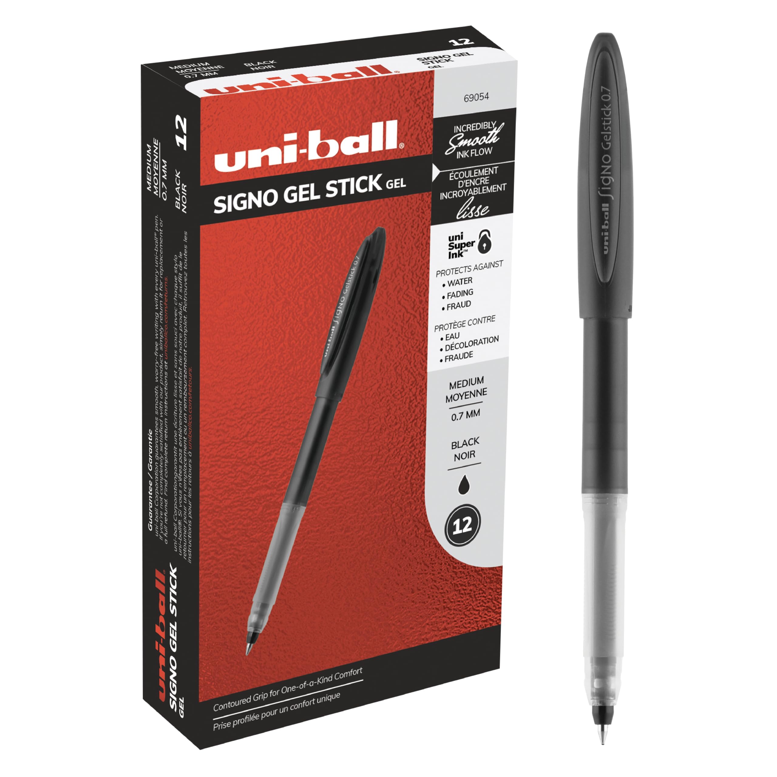 Uni Ball Gelstick Pens Medium Point Mm Black Desertcart INDIA