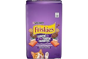 Purina Friskies Dry Cat Food, Surfin' & Turfin' Favorites - 22 lb. Bag
