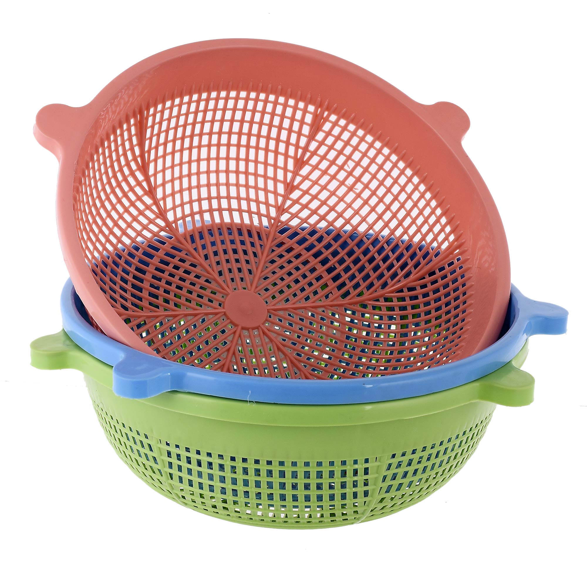 See full amazon price history chart for Kuber Industries Unbreakable Round Plastic Kitchen Vegetables and Fruits Basket Multipurpose Organizers Storage Basket (Peach & Green & Blue)-Pack of 3-KUBMART15188,Standard Kuber Industries Unbreakable Round Plastic Kitchen Vegetables and Fruits Basket Multipurpose Organizers Storage Basket (Peach & Green & Blue)-Pack of 3-KUBMART15188,Standard (B08VN61Q57) Amazon Price History, Amazon Price Tracker