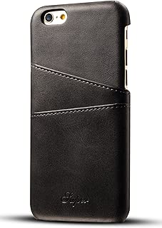 iPhone 6s/6 Wallet Phone Case with 2 Card Holder Slim Leather Protective Cover - coolthings.us