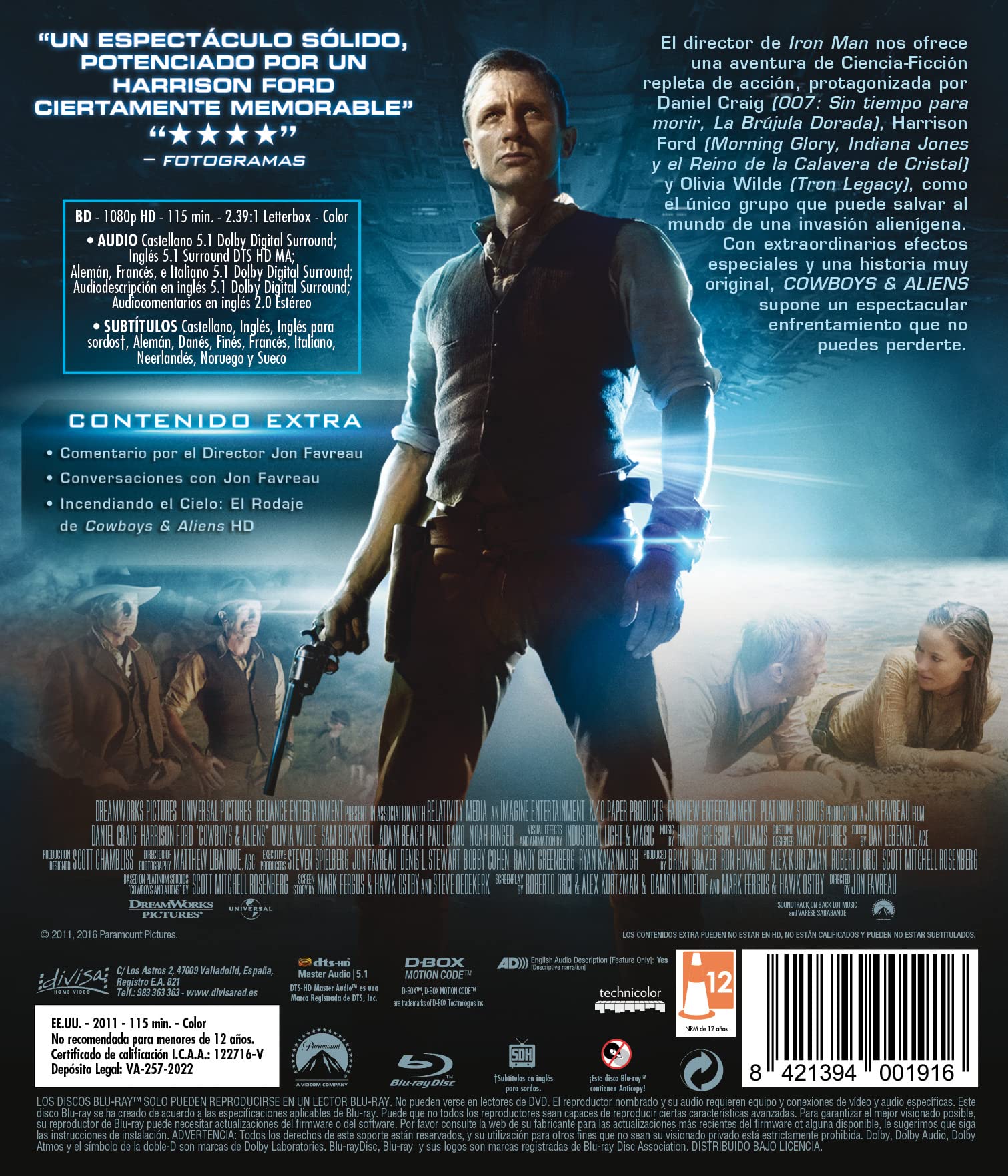Cowboys & Aliens - BD