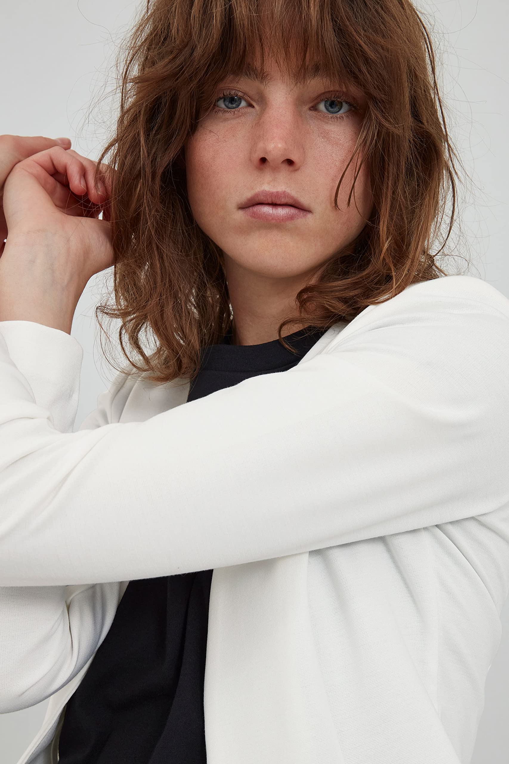 ICHI Ixkate Short Bl Blazer Informal de Negocios Mujer