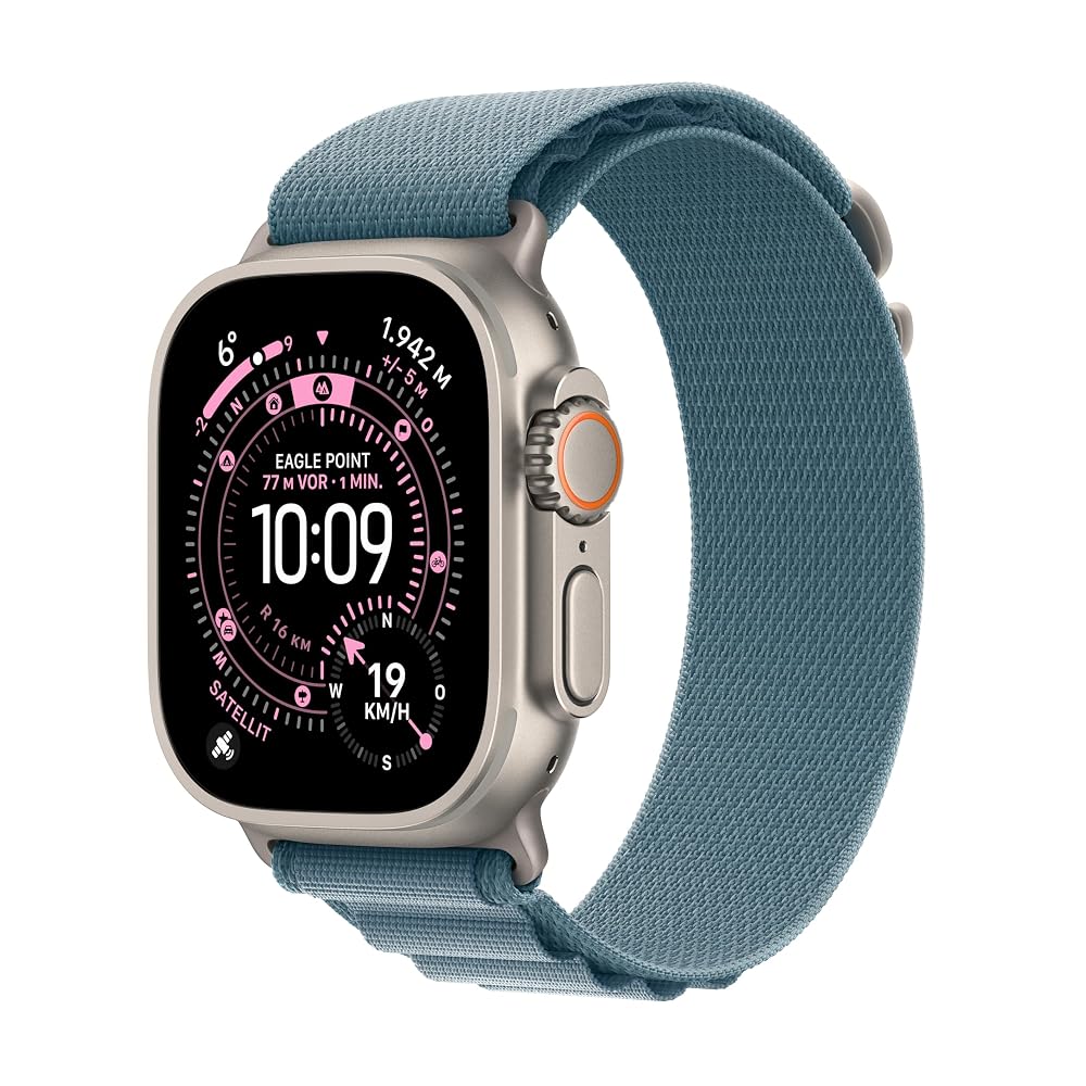Apple Watch Ultra 3 GPS + Cellular 49 mm Natural · Alpine Loop