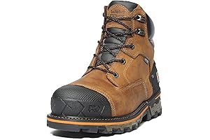 Discover Unbeatable Protection with Timberland's Boondock 6 Inch Soft Toe Waterproof Work Boots