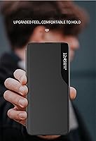 Vista 6 de Funda para Samsung Galaxy S21, Galaxy S21 Funda de piel transparente con función atril magnética para teléfono para mujeres y hombres, a prueba