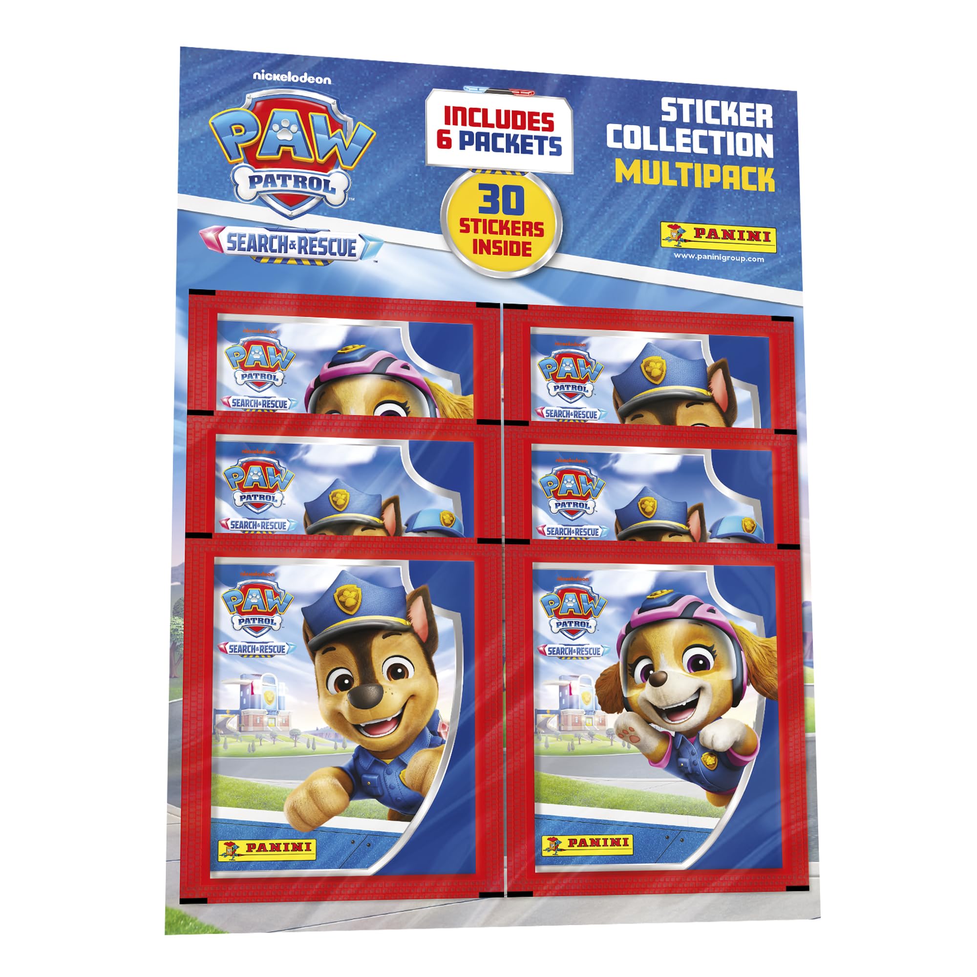 Paw Patrol Search and Rescue Sticker Collection - Multipack