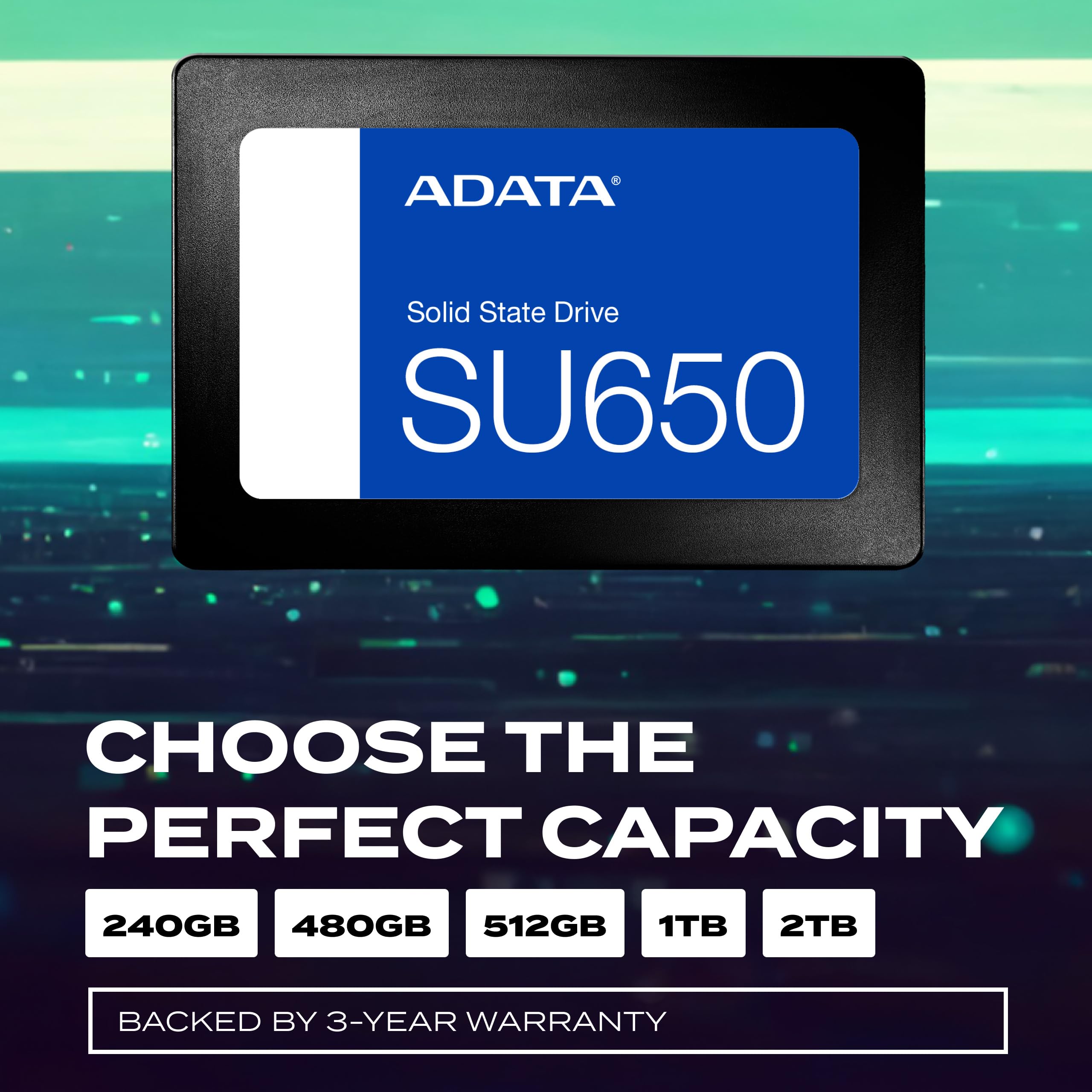 Amazon.com: ADATA Ultimate SU650 Solid State Drive, 2TB, 2.5
