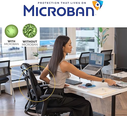 Miniatura 4 de Fellowes Respaldar de espalda serie profesional de color negro (8037601)