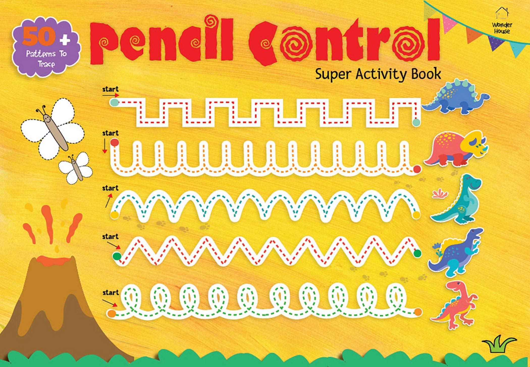 Pencil Control Super Activity Book: Activity Book for children