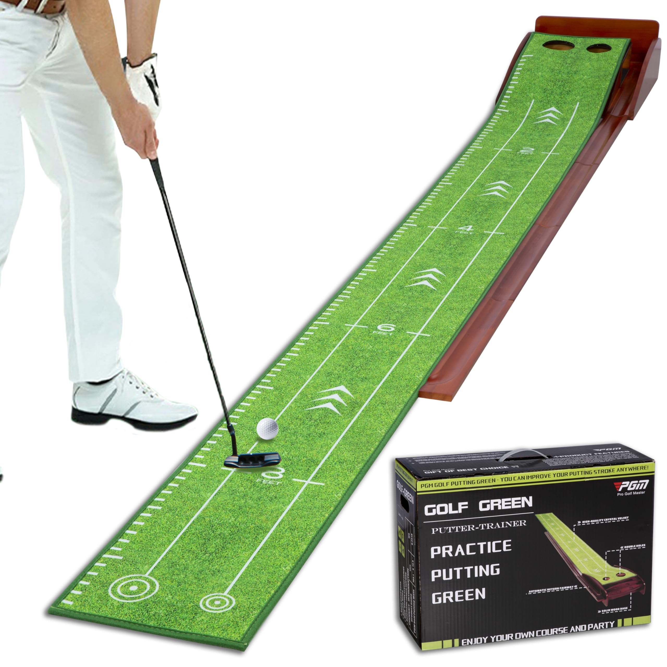 ゴルフ パター 練習 マット GOLF PGM パッティングプラクティスマット