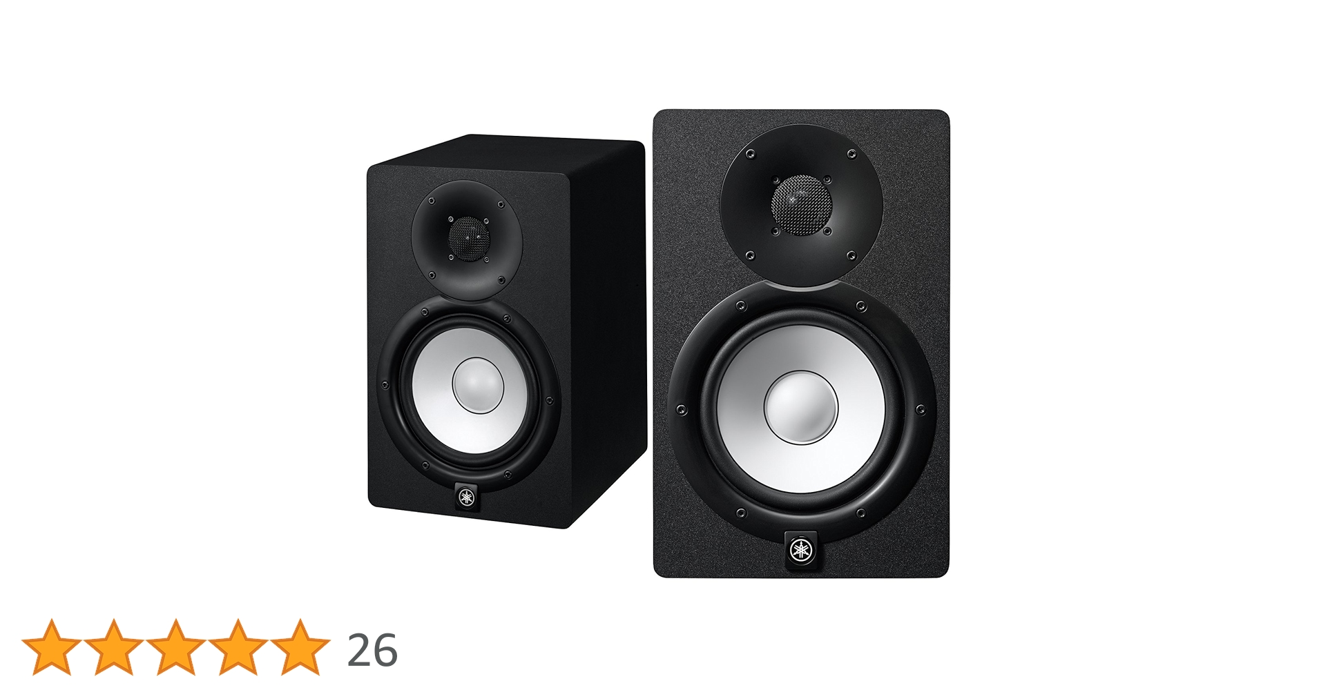M6623 YAMAHA HS7 ヤマハ スピーカー パワードスタジオモニター Amazon | ヤマハ YAMAHA HS7 パワードスタジオモニター