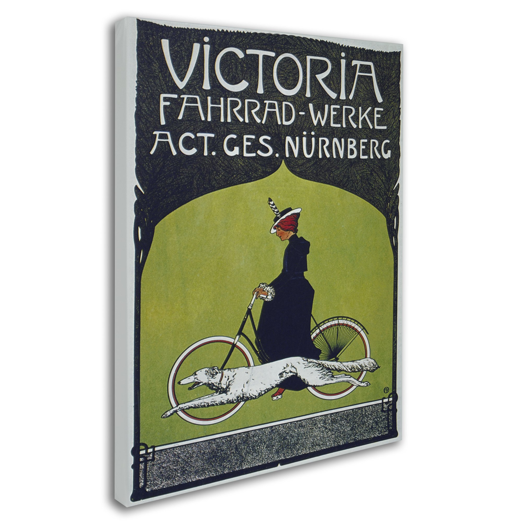 Amazon.com: Trademark Fine Art Bike 59 Artwork by Vintage