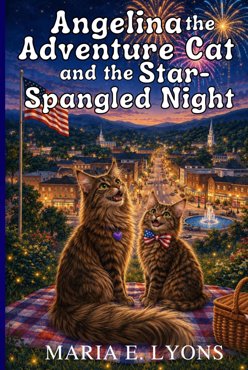 Angelina the Adventure Cat and the Moon Watch Night (Angelina & Solomon Adventure Series)