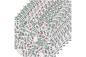 Luxurious Mahjong Cloth Napkins for an Unforgettable Dining Experience