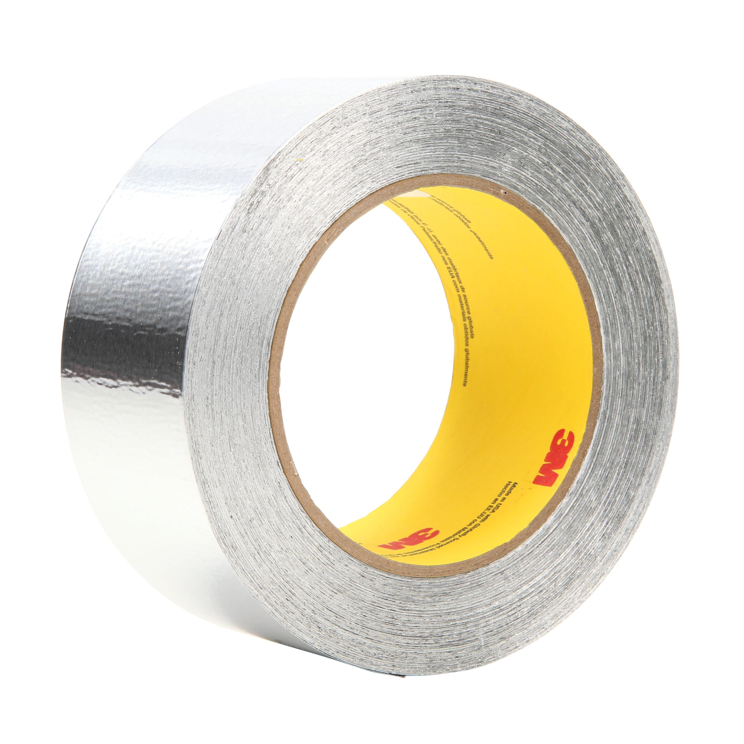 3MTM cinta de aluminio 425, 2 in x 60 yd, plata, 24