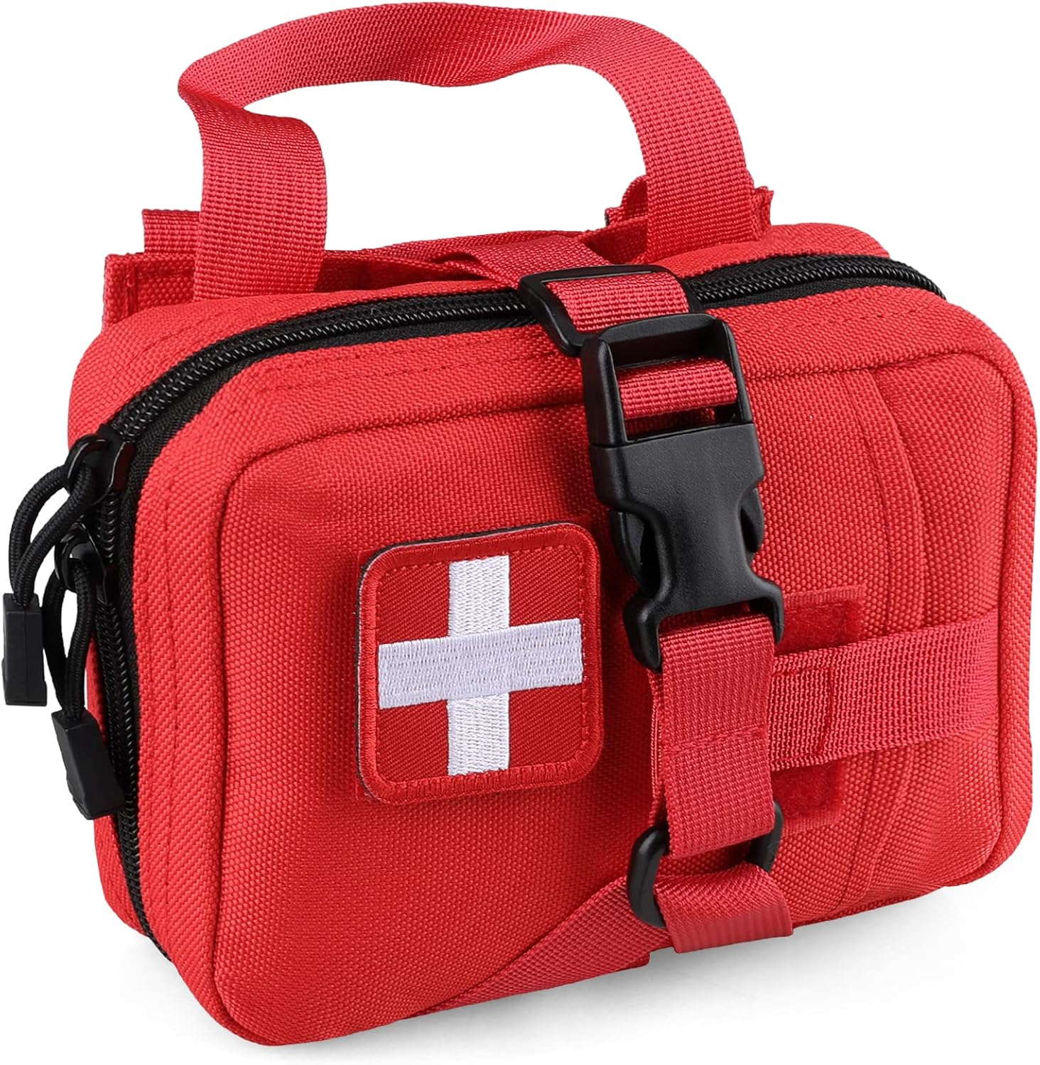 LIVANS Tactical EMT Pouch, Rip Away Molle Medical Pouches IFAK Tear-Away First Aid Kit Emergency Survival Bag for Travel Outdoor Hiking LIVANS Tactical EMT Pouch, Rip Away Molle Medical Pouches IFAK Tear-Away First Aid Kit Emergency Survival Bag for Travel Outdoor Hiking