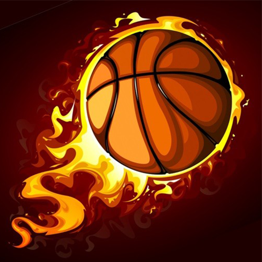 Awesome glowing graphics Dunk n Fall