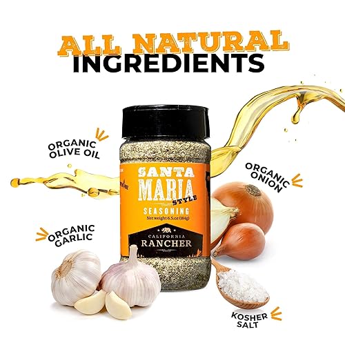 Miniatura 5 de Condimento para carne estilo Santa María y condimento para parrilla (6.5 onzas) y condimento para mariscos Monterey (6 onzas), paquete de 2 especias