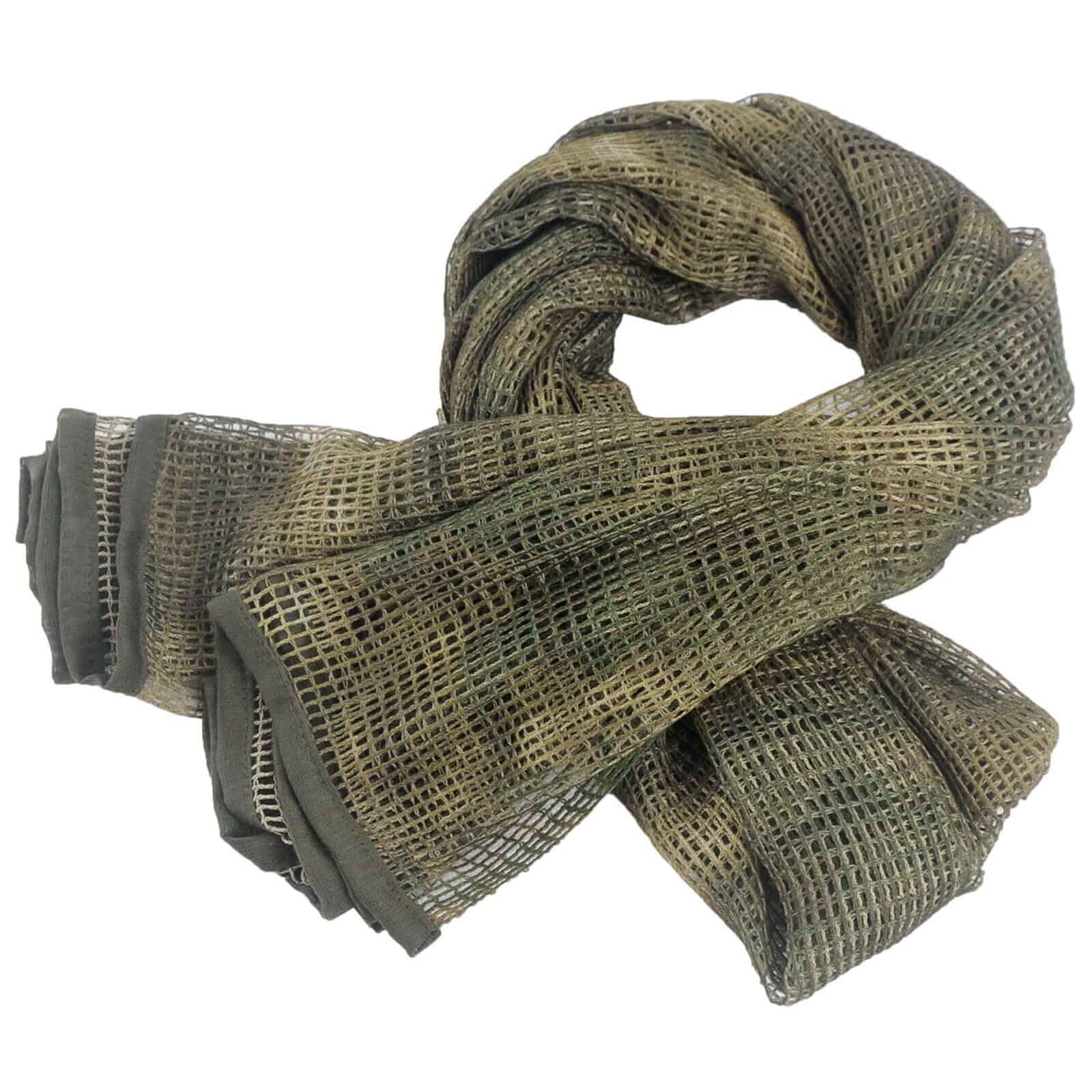 HYOUT Tactical Neck Scarves Woodland Camo Scarf Desert Shemagh for Outdoor Sports