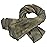 HYOUT Tactical Military Neck Scarves Woodland Camo Scarf Sniper Veil Desert Shemagh for Wargame Outdoor Sports