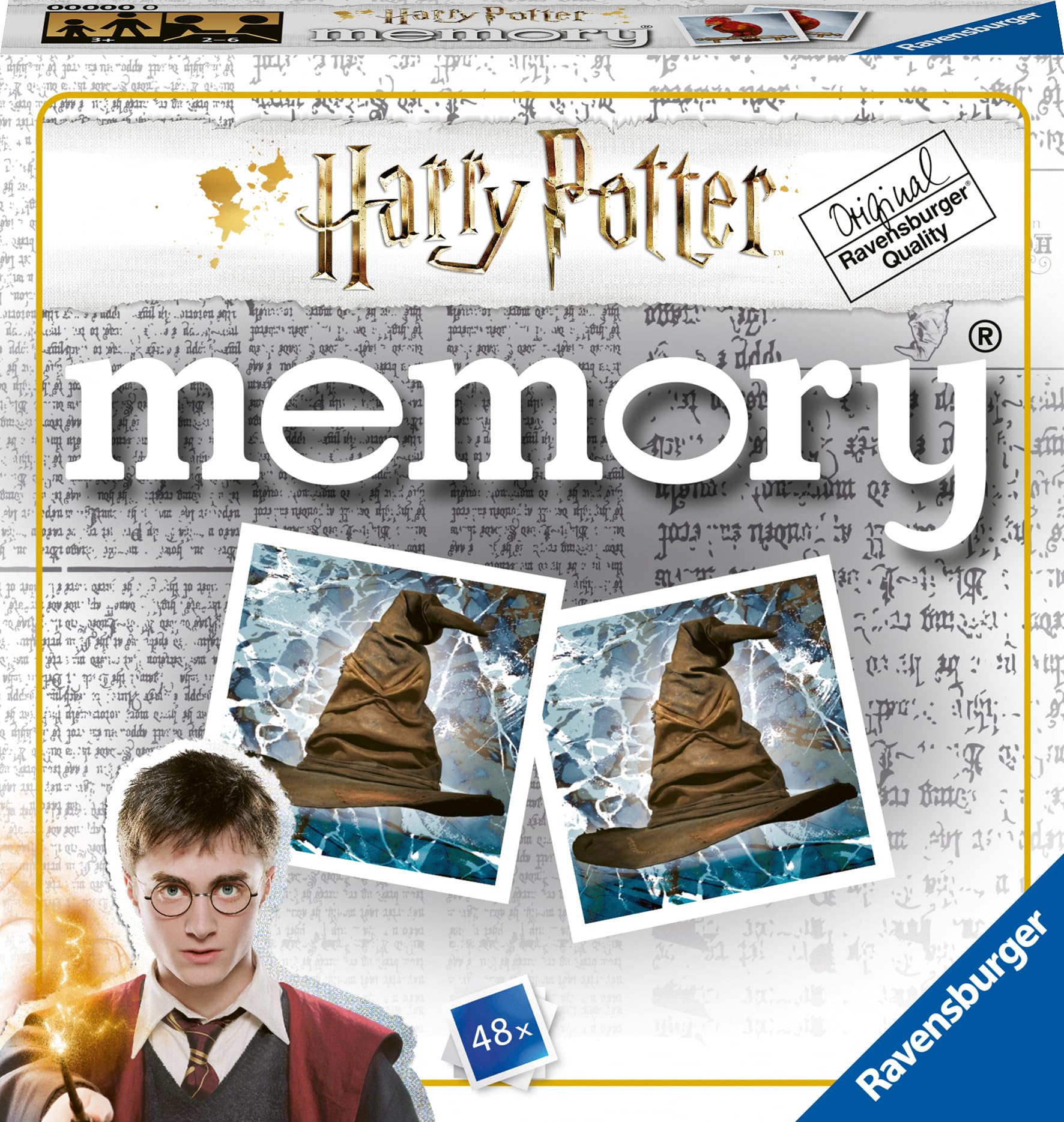 Ravensburger 20560 - Harry Potter Mini Memory gra pamięci,