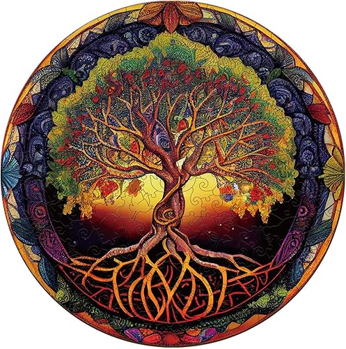 Miniatura 11 de KAAYEE Rompecabezas de madera para adultos, rompecabezas de madera de pingüino avanzado de forma única para adultos, rompecabezas familiares de 23.6