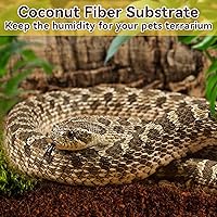 Vista 22 de Legigo Paquete de 2 sustratos de fibra de coco comprimida – Ropa de cama de ladrillo de fibra de coco 100% orgánica para reptiles, sustrato